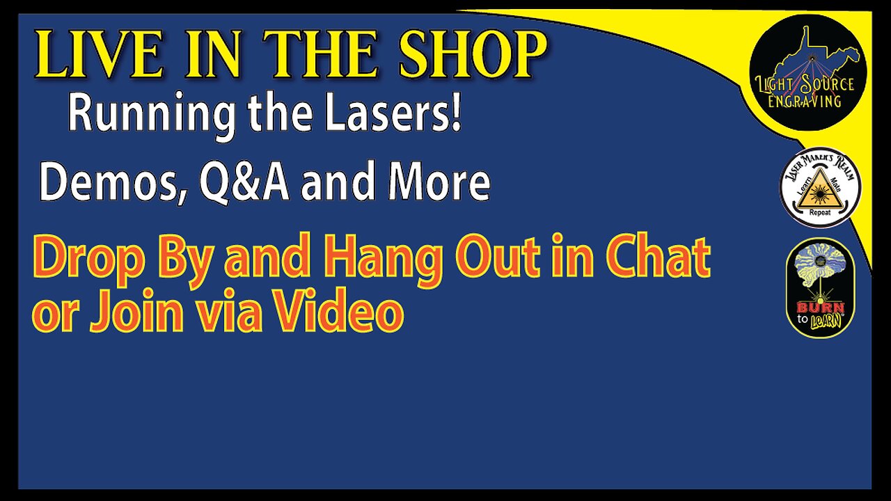 Live in the Shop Hangout - Q&A, Demos, and More