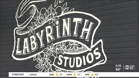 Artists share equipment, ideas and friendship at Labyrinth Studios