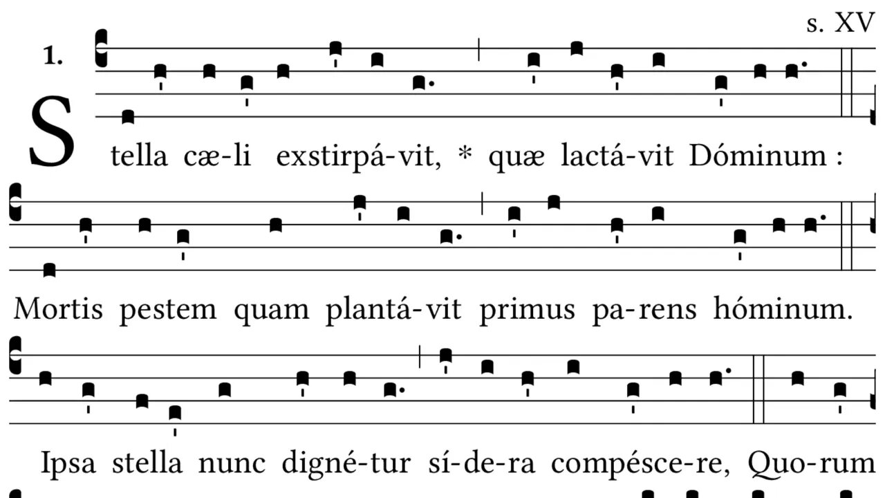 Stella caeli extirpavit - setting the record straight