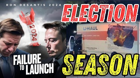 Buckle Up! False Flag Season Is Here! DeSantis Launches Campaign...