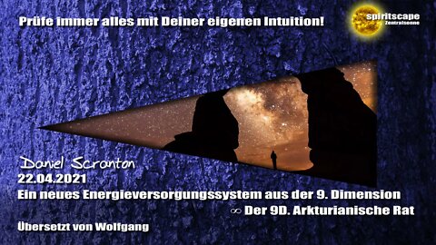 Ein neues Energieversorgungssystem aus der 9. Dimension ∞ Der 9D. Arkturianische Rat