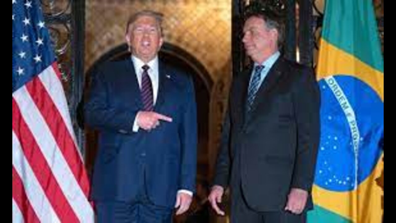 Trump Urges Brazilian Voters To Re-Elect Jair Bolsonaro
