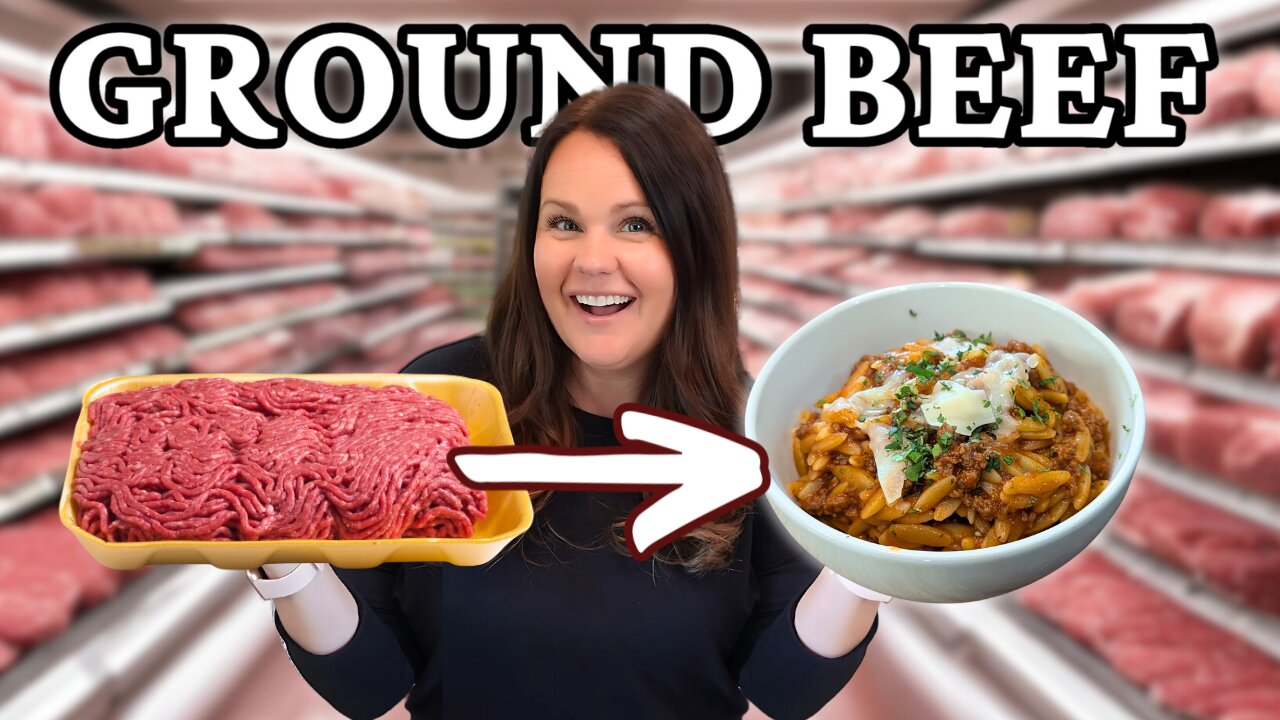 3 QUICK & EASY Recipes | GROUND BEEF and Ground Meat dinners for a busy week!