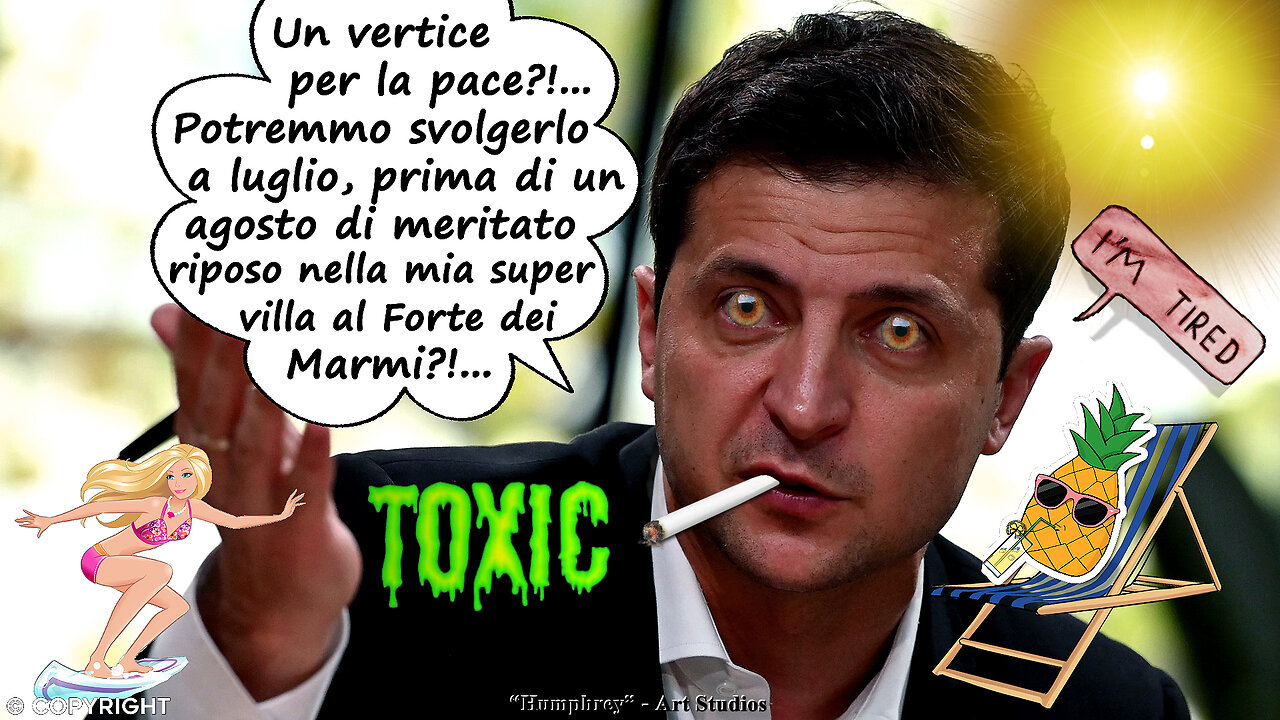 (27 MAGGIO 2023) - ANDREA COLOMBINI: “I GOVERNANTI ITALIANI TUTTI 'A NOVANTA GRADI', AL SERVIZIO DEI PUPARI DELLA MARIONETTA UCRAINA!!”😂😂😂