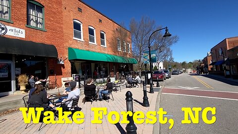 I'm visiting every town in NC - Wake Forest, NC - Walk & Talk