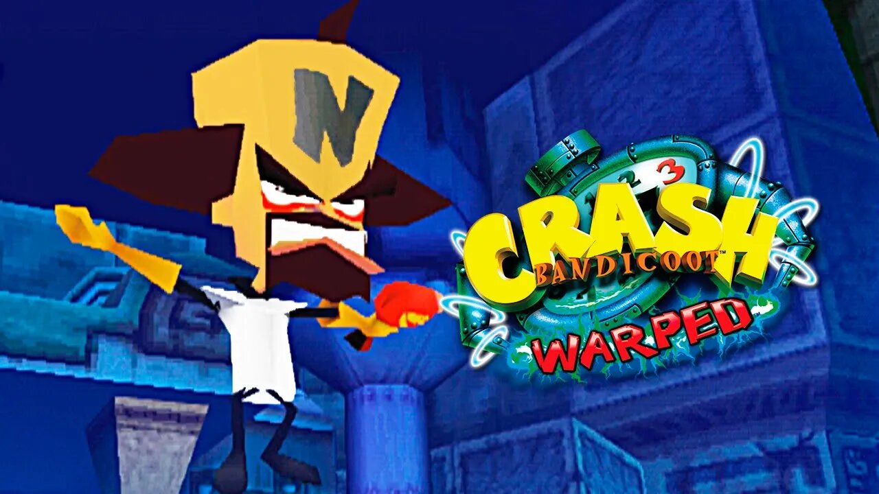 CRASH BANDICOOT 3 WARPED (PS1) #15 - O FINAL! Crash Bandicoot vs. Dr. Neo Cortex! (Dublado em PT-BR)