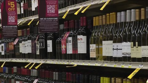 Wine hits shelves across Colorado grocery stores as liquor store owners brace for economic impact