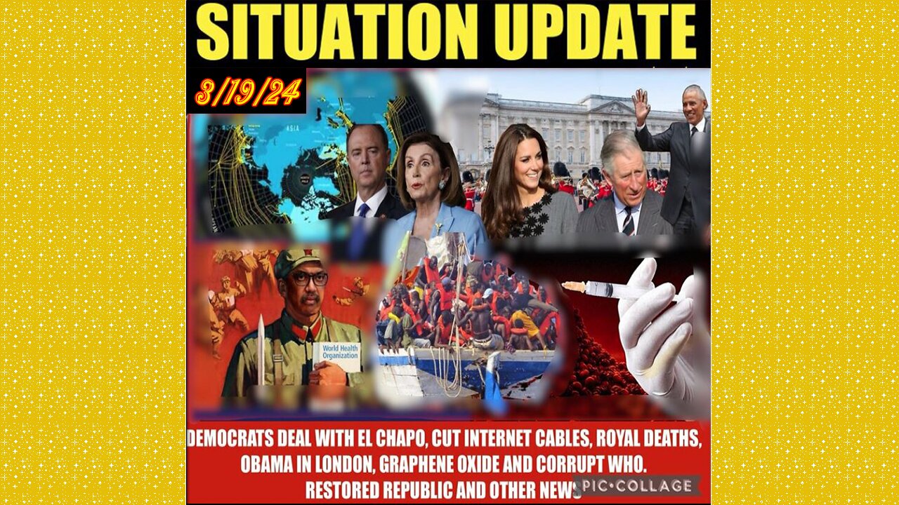 SG Anon. Juan O Savin ~ Situation Update 3/19/24 ~ Restored Republic > Judy Byington- Q+ White Hats