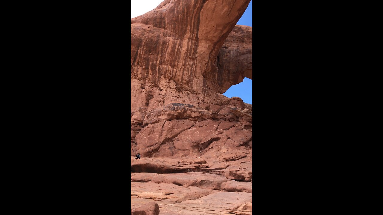 Arches National Park view.