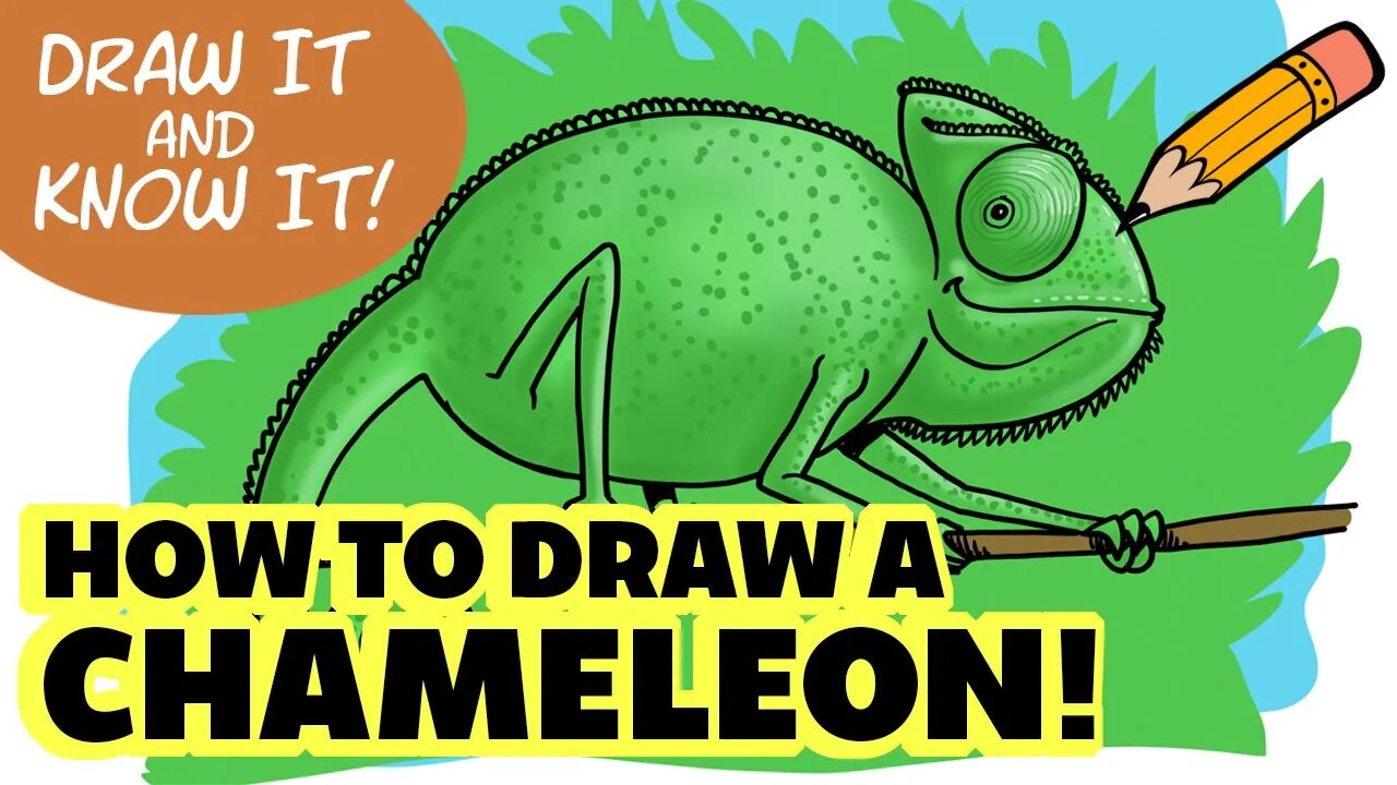 Draw it and Know it | How to Draw a Chameleon | Reasons for Hope