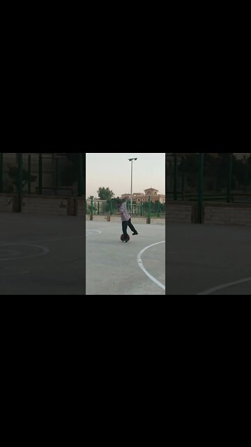 Riding Unicycle on One Leg