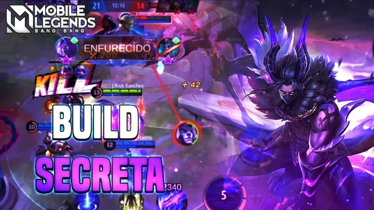 ESSA É BUILD DO MEU MAIN SECRETO | MLBB