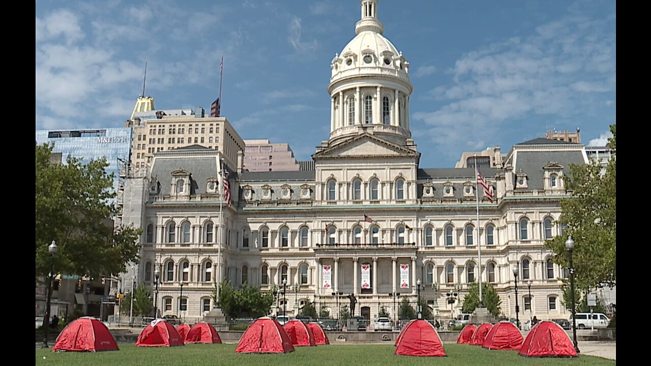 Community activists send message, want homelessness combatted in Baltimore