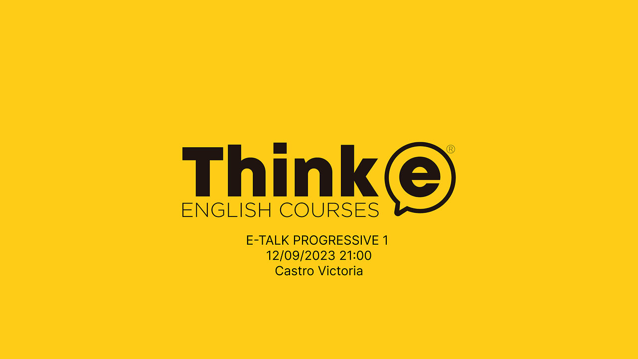 E TALK PROGRESSIVE 1 12-09-2023 Castro Victoria