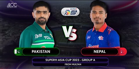 Super11 Asia Cup 2023 | Match 1 Pakistan VS Nepal Highlights