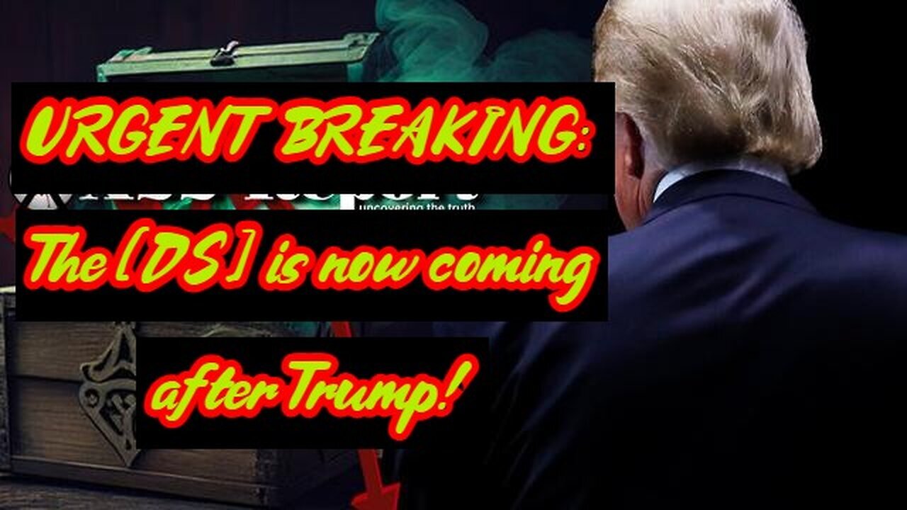 URGENT BREAKING: The [DS] is now coming after Trump 11/1/24..