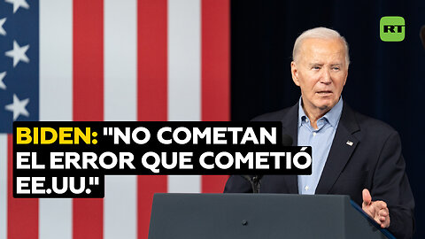 Biden: "No deberíamos haber ido a Ucrania… quiero decir, a Irak y Afganistán"