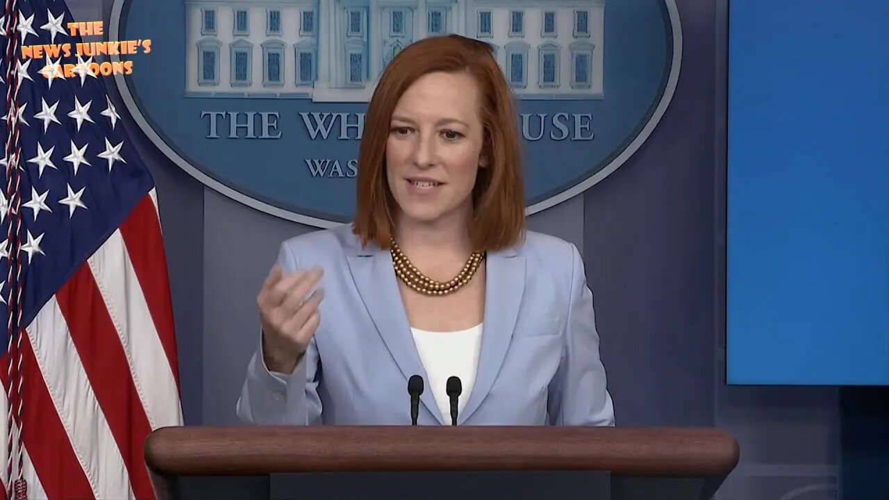 Psaki's mocking response to Fox News reporter asking about the art of the deal.