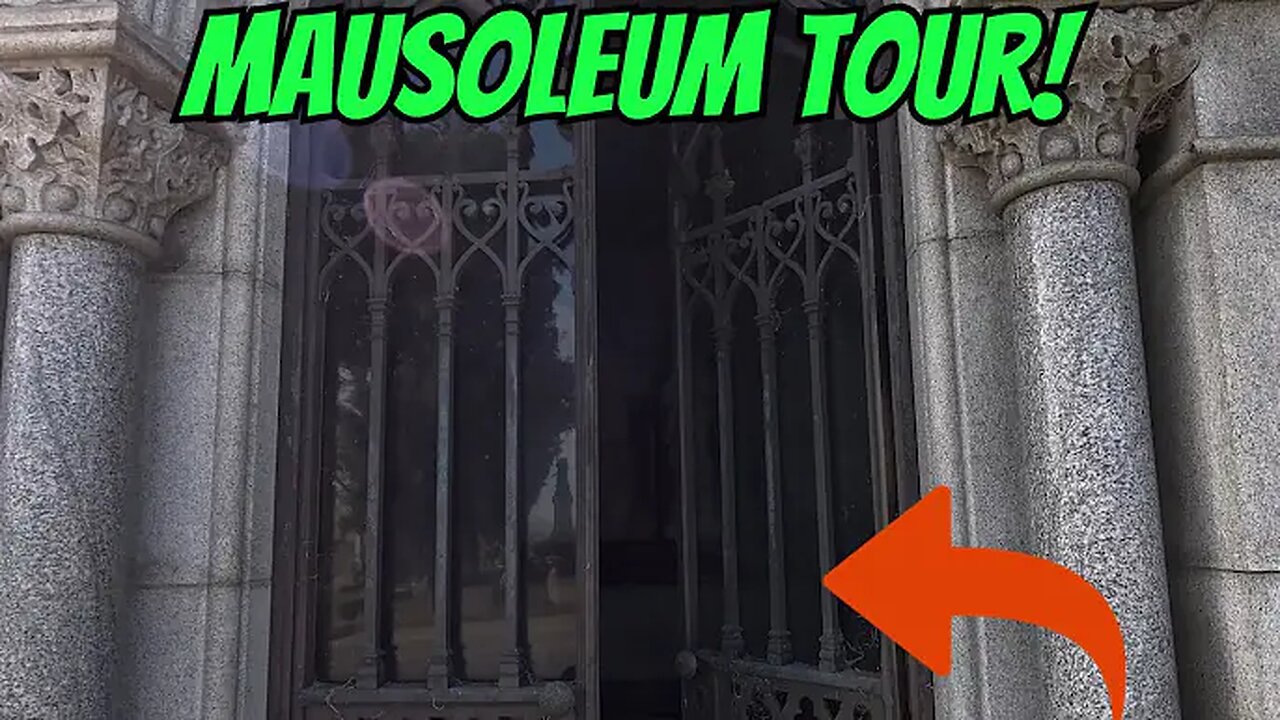 "Mausoleum Tour! Let's Go Inside! Don't Miss This On!" (22Nov2024) Crypt Door