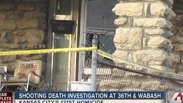 Shooting death investigation at 36th & Wabash