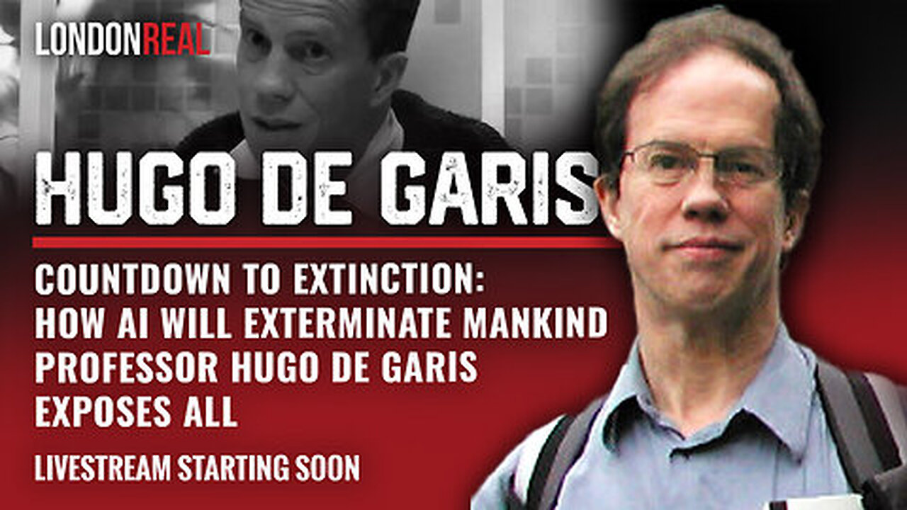 Countdown To Extinction. How AI Will Exterminate Mankind: AI Pioneer Prof. de Garis Exposes All