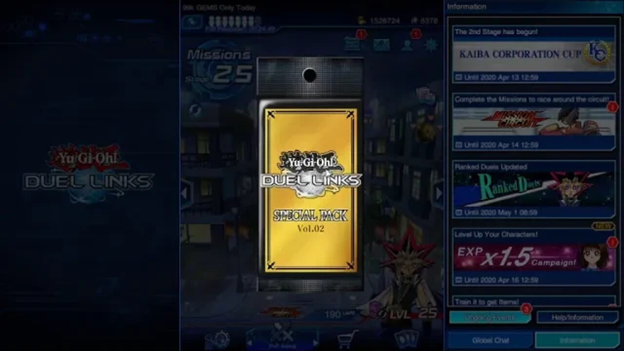 YuGiOh Duel Links - KC Cup Tournament Special Packs Volume 2 Unbox