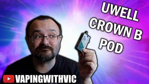 The UWell Crown B Pod Kit - UWell expands the Crown pod line