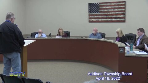 Addison Township 4 18 22
