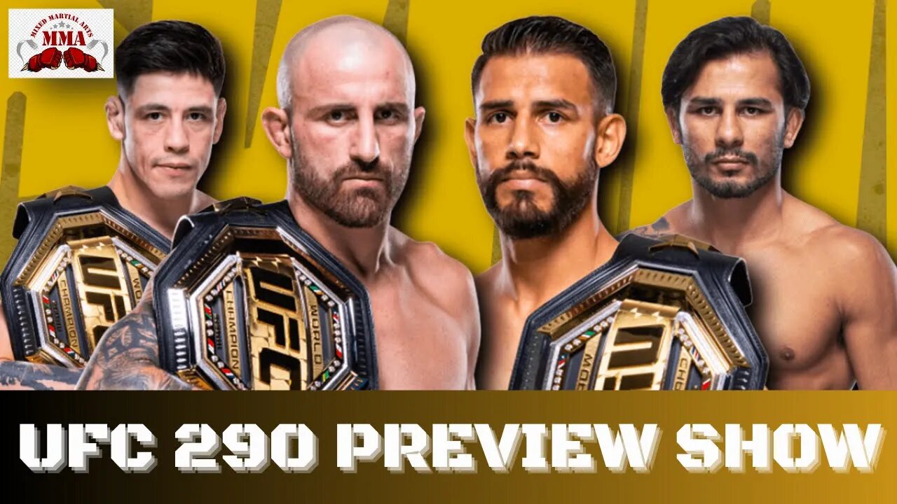 #UFC290 Preview Show | #MMA Daily Blitz