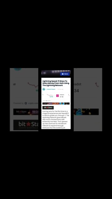 5 Ways To Make Free Money! Earn Sats Using The Lightning Network #cryptoshortsnews #crypto #viral