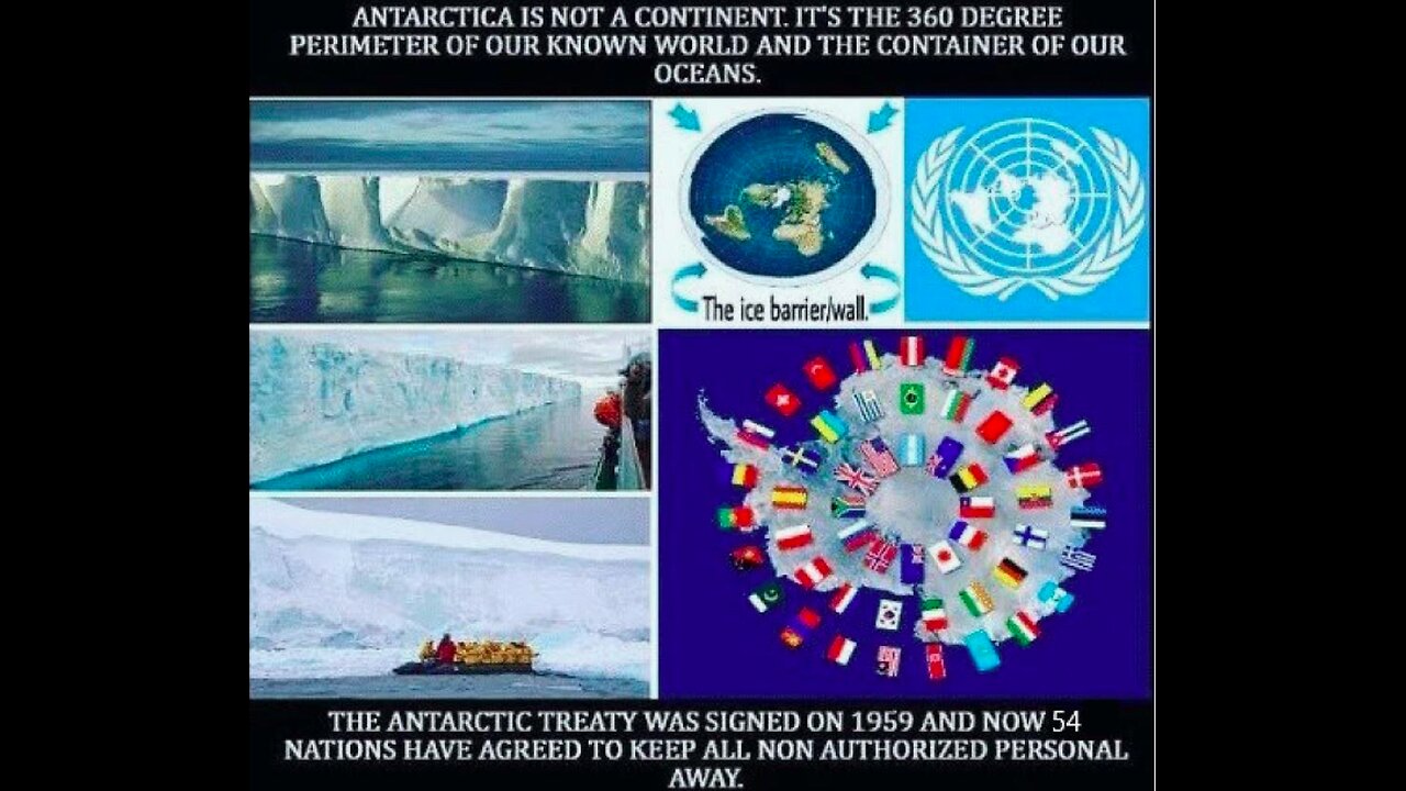 What you need to know about the ANTARCTIC TREATY, FIRMAMENT, FLAT EARTH and more