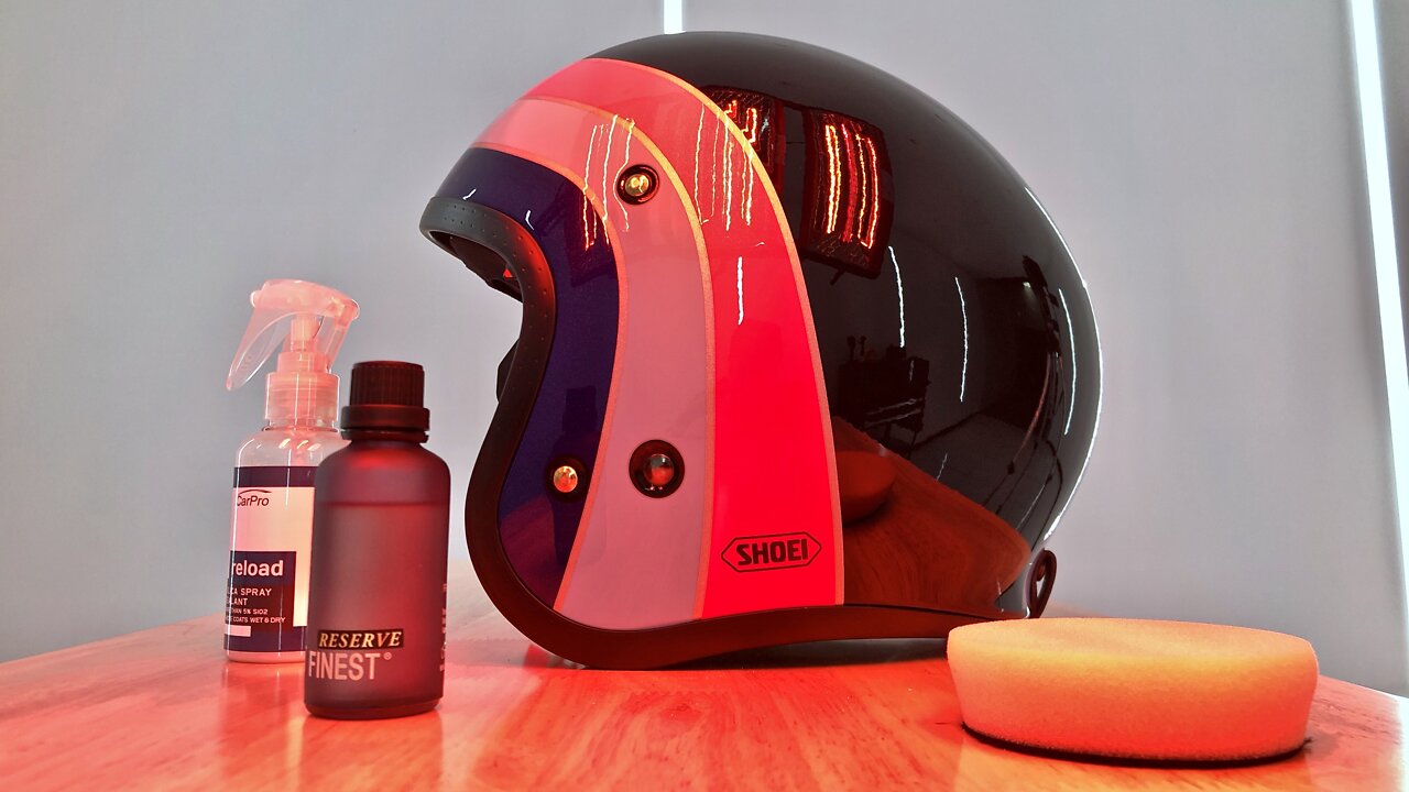 How to Polish & Ceramic Coat a Helmet