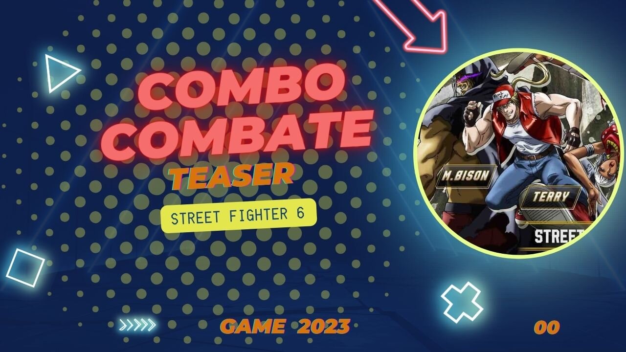 Street fighter 6 ; Terry, Mai, Elena, M. Bison. Teaser