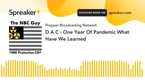 D A C - One Year Of Pandemic What Have We Learned