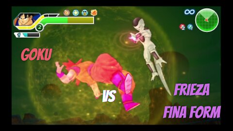 Dragonball Z Tenkaichi Tag Team Goku VS Frieza Final Form