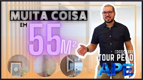 TOUR COMPLETO PELO APARTAMENTO DO BOSQUE55 - COMO DECORAR PARA VIVER MELHOR