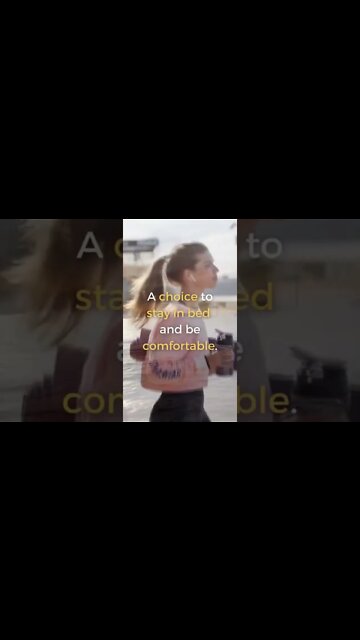 What choice are you going to make today?