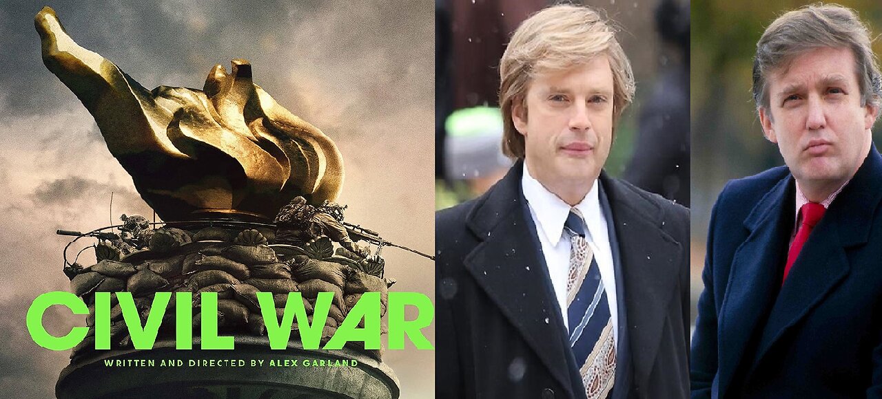 Hollywood Makes Civil War & Trump Movies So MAGA Look Scary While Biden Blacks Terrorize Woke Whitey