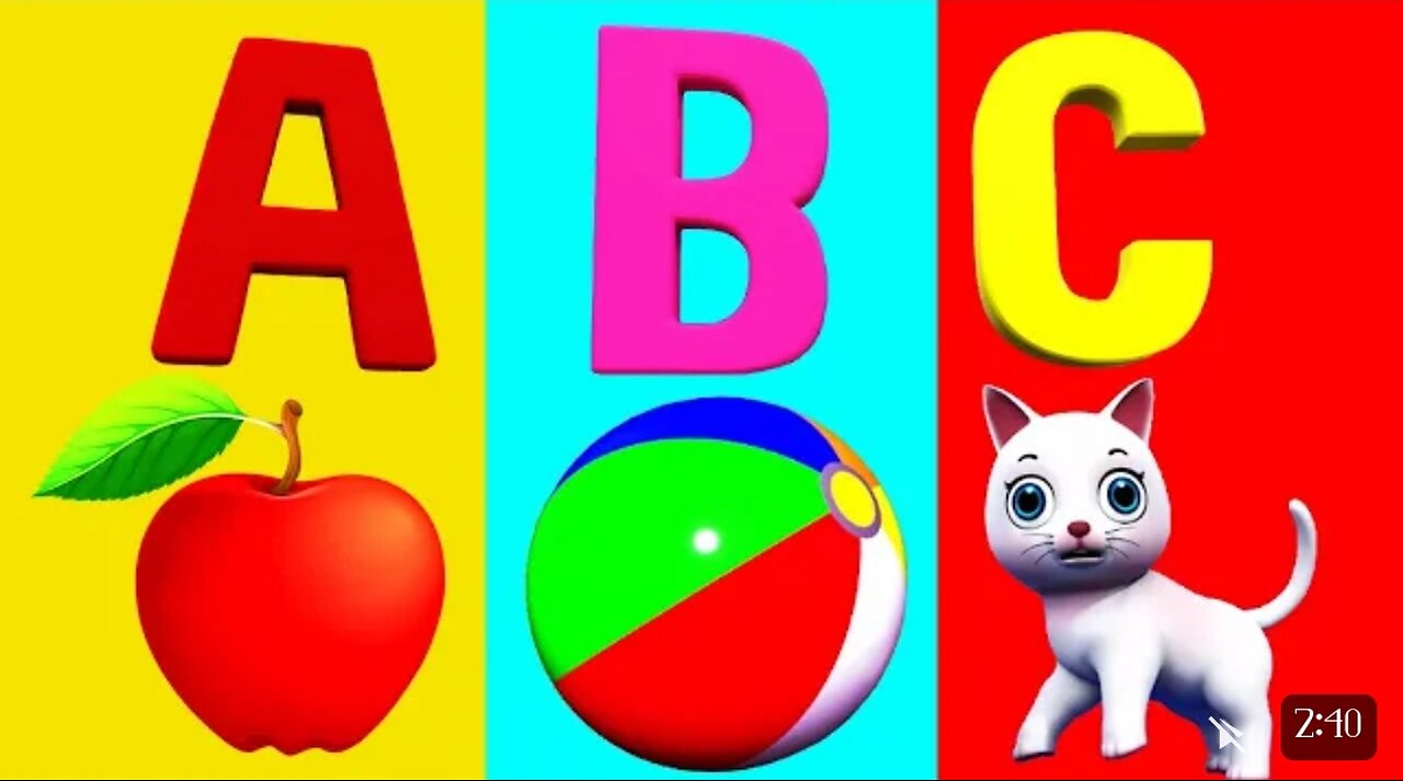 Learning A b c d with Fun ☺️☺️☺️