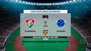 Copa Do brasil 2022 - Fluminense x Cruzeiro | Oitavas de finais (IDA) | FIFA 22 SIMULAÇÃO