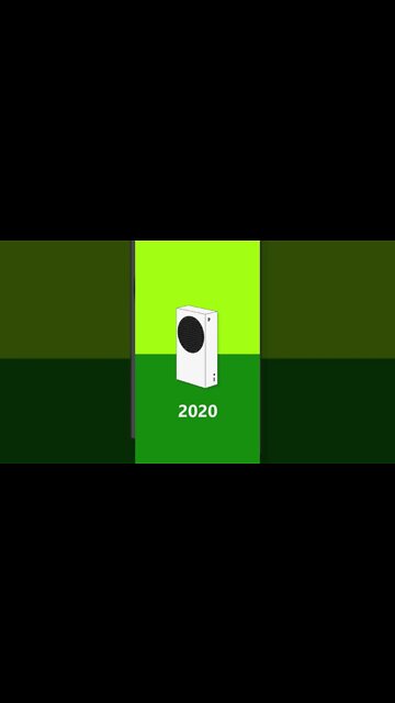 20 Years of Xbox Evolution in 21 seconds