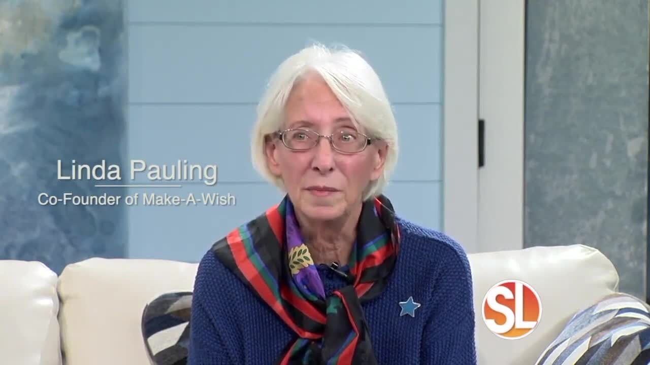 Linda Pauling gives the history of Make-A-Wish