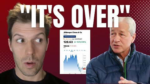 "First Crisis Is Over" - What Did Jamie Dimon Just Admit?