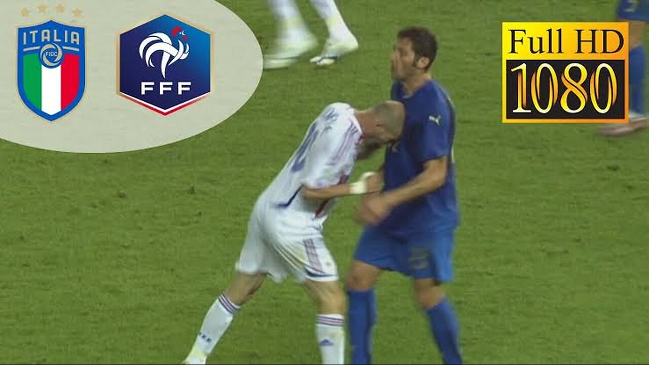 2006 WORLD CUP FINAL: Italy 1-1 France