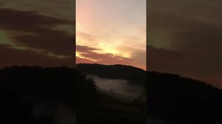 Winter sunrise and sounds down under