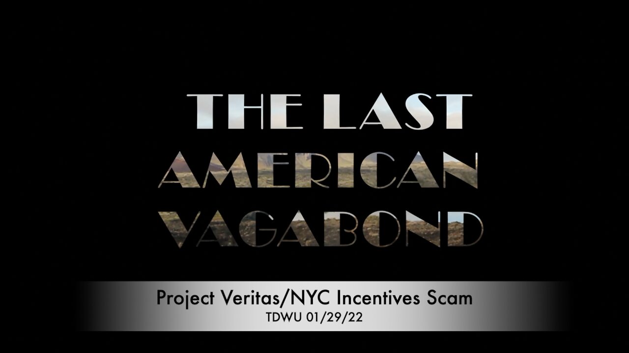 Project Veritas / NYC Vax Incentives Scam