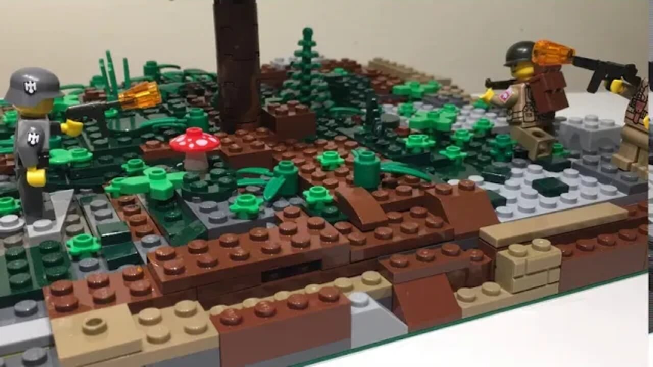 Lego battle of Troina mock showcase part 1