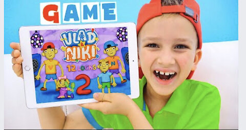 Vlad and Niki 12 Locks 2 - New game for kids