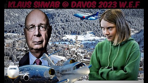 Klaus Schwab and Tony Blair At Davos 2023 World Economic Forum!