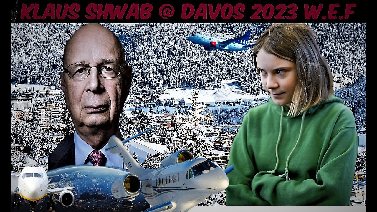 Klaus Schwab and Tony Blair At Davos 2023 World Economic Forum!